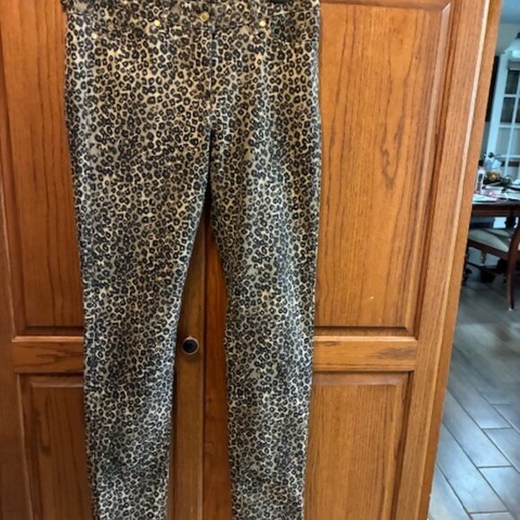 McLaughlin Leopard print Womens pants size 6 - Picture 1 of 3